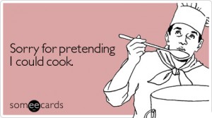 pretend to cook
