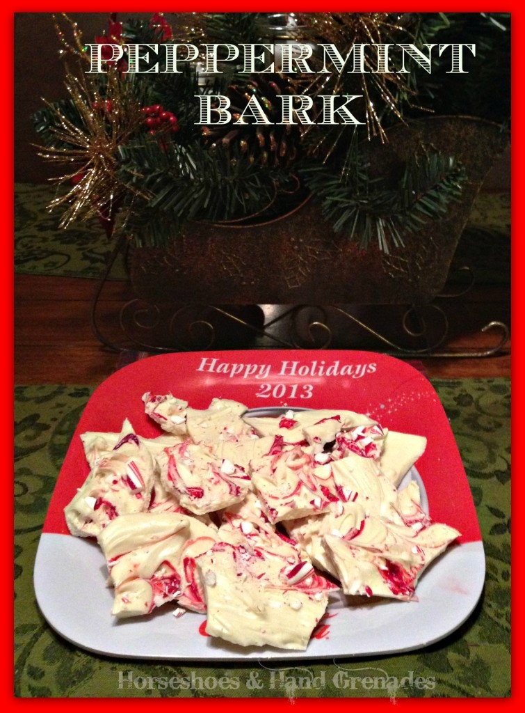 Peppermint Bark Finished