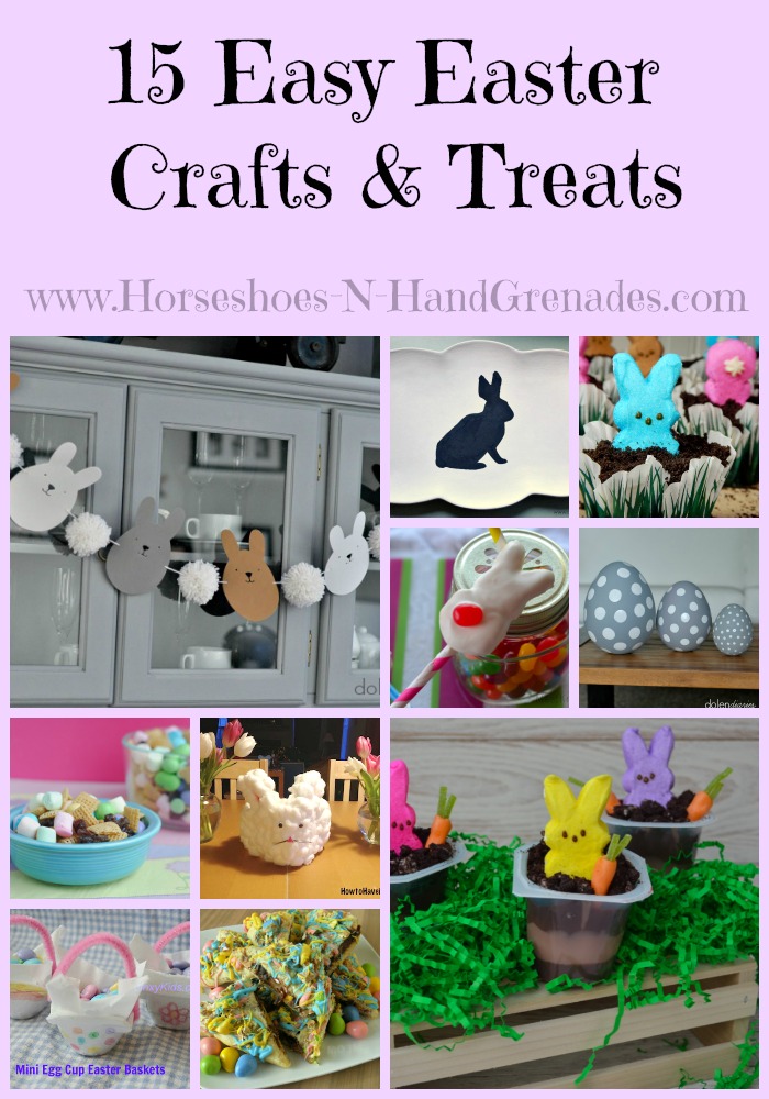 Easter Crafts Collage