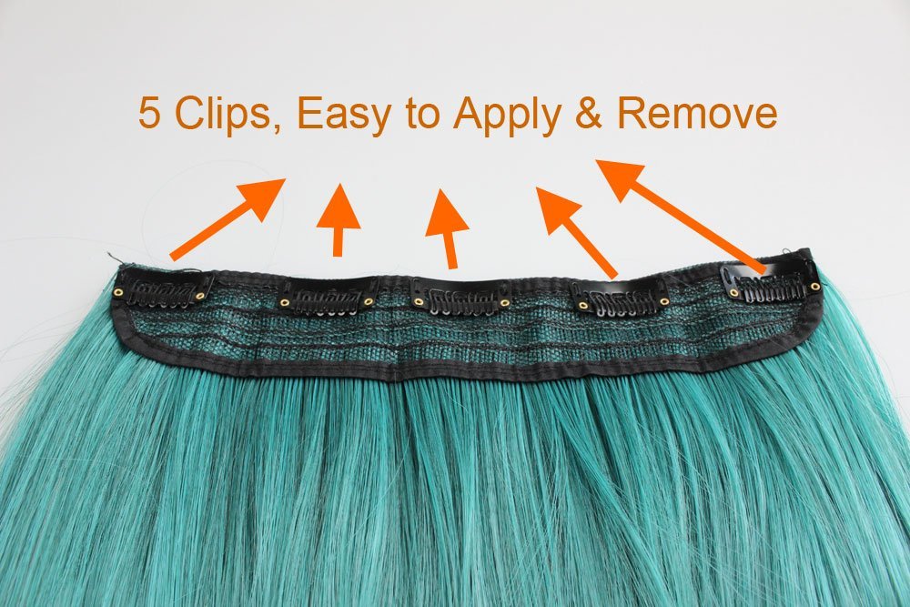Ombre extension clips