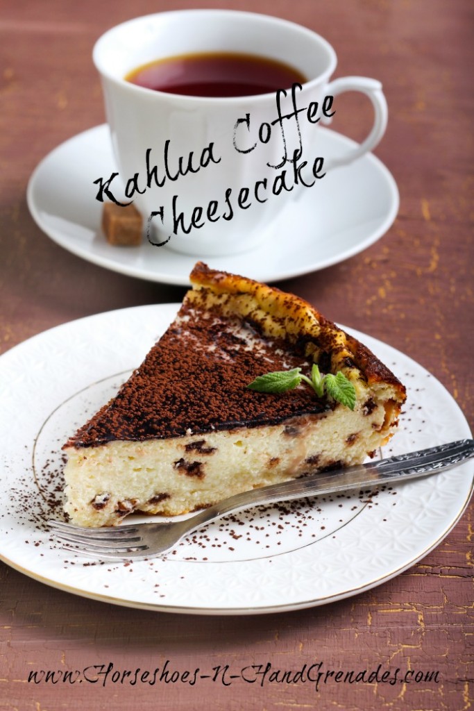 Kahlua Coffee Cheesecake Recipe