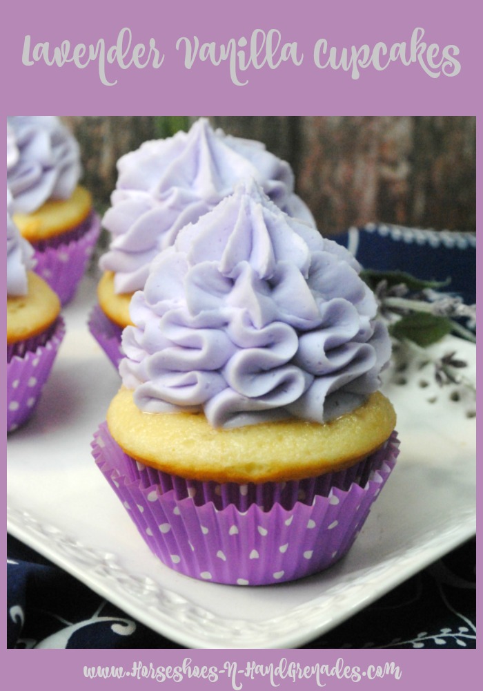 Lavender Vanilla Cupcakes Pinterest
