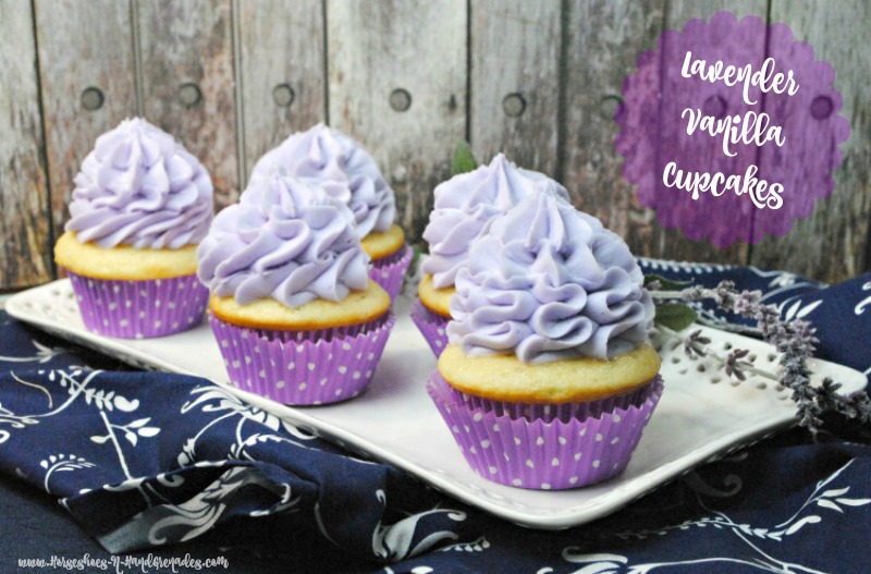 Lavender Vanilla Cupcakes