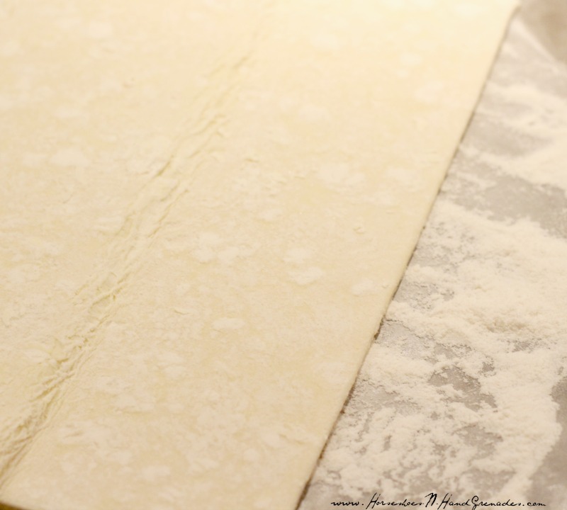 Unroll Puff Pastry Sheet